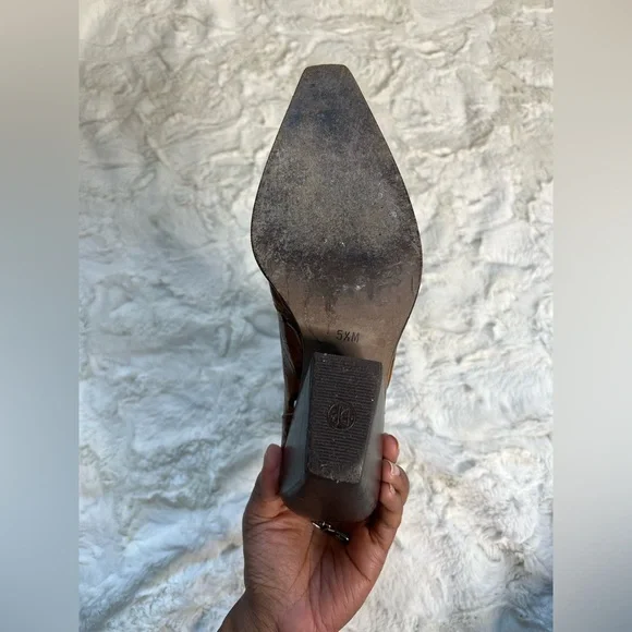 Donald J. Pliner Tan Floral Ankle Booties - Picture 5 of 5